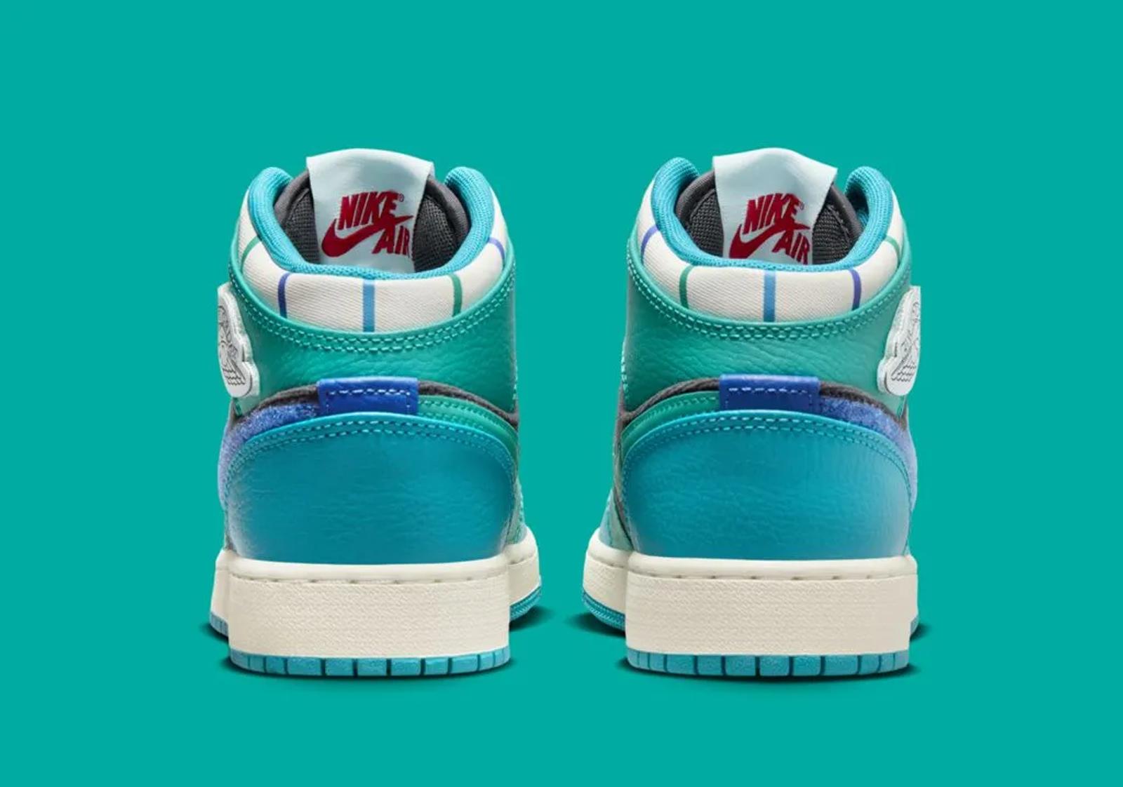 Air Jordan 1 Mid GS Glacier Blue