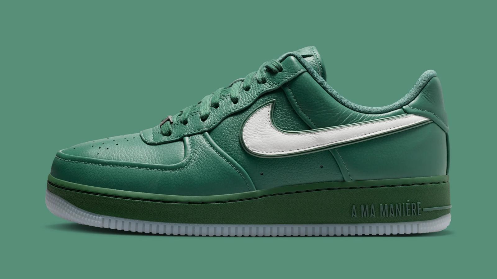 A Ma Maniere x Nike Air Force 1 Low "Green Stone" drops in 2026