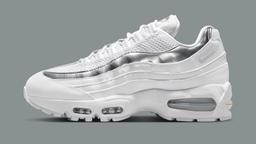 Nike Air Max 95 Big Bubble SE W "White & Metallic Silver" drops in 2026 Nike Air Max 95 Big Bubble SE W "White & Metallic Silver" drops in 2026