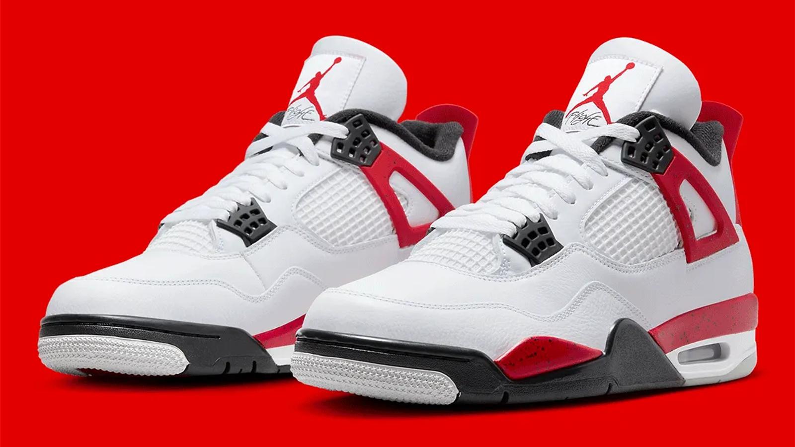 Air Jordan 4 Retro Red Cement