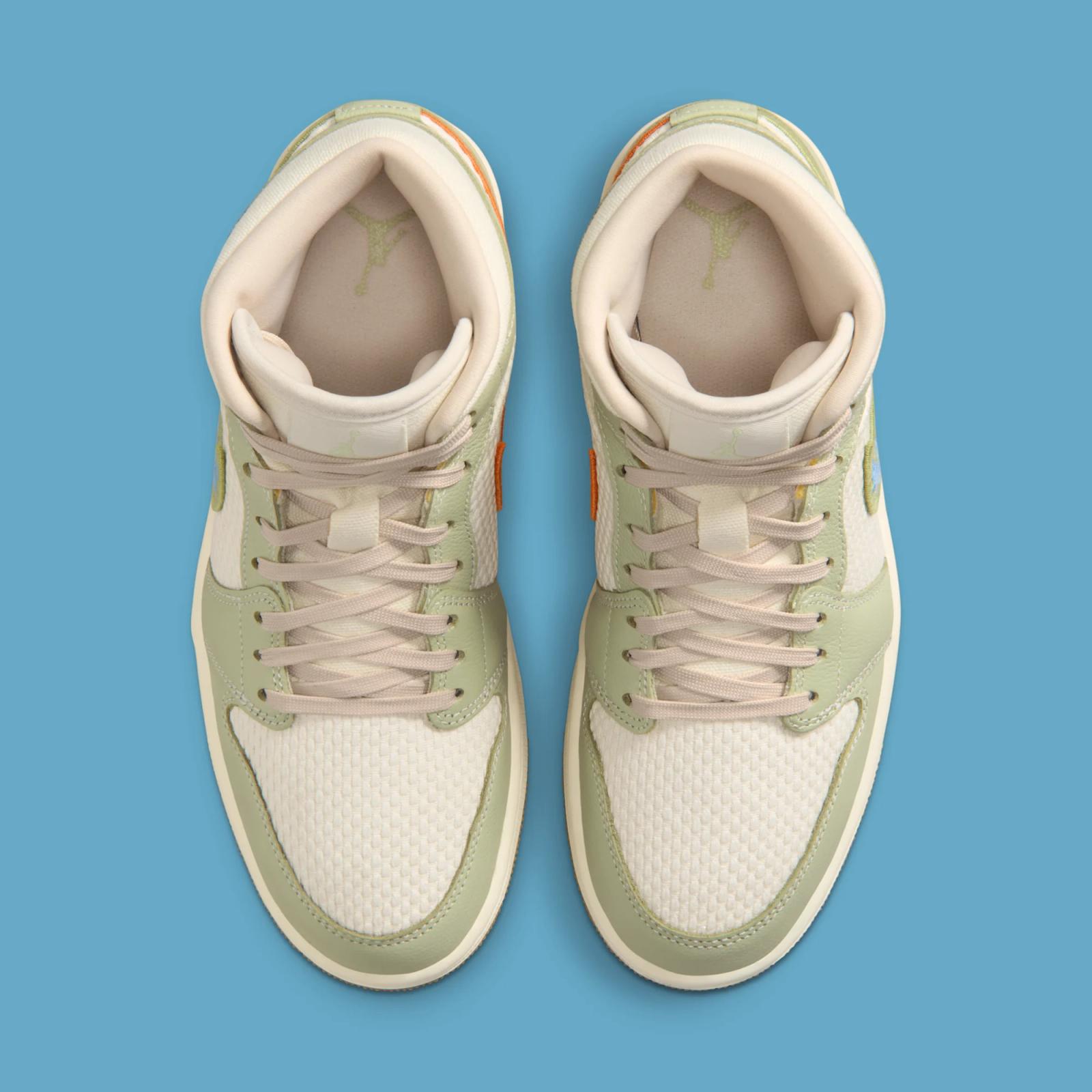 Air Jordan 1 Mid SE W "Olive Aura" drops May 1, 2026