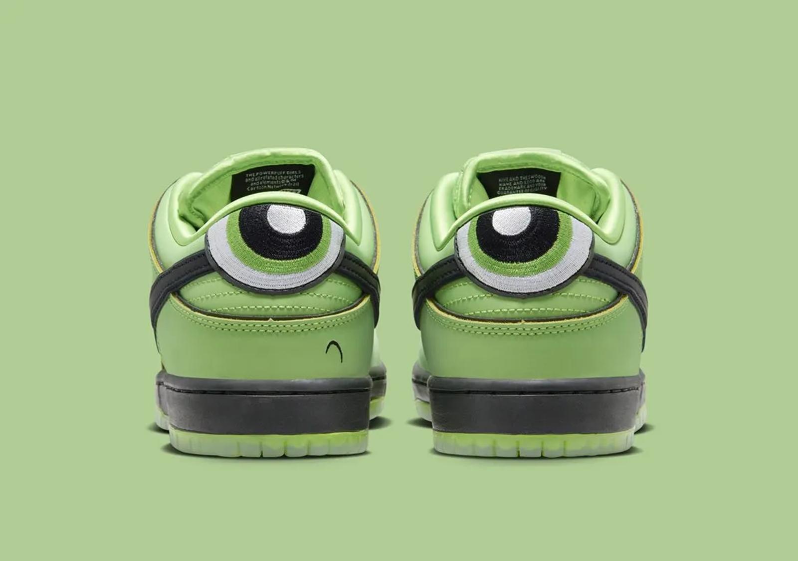 Powerpuff Girls x Nike SB Dunk Low Pro Buttercup