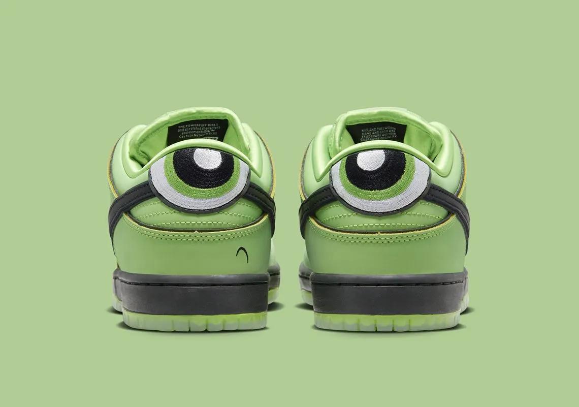 Powerpuff Girls x Nike SB Dunk Low Pro Buttercup