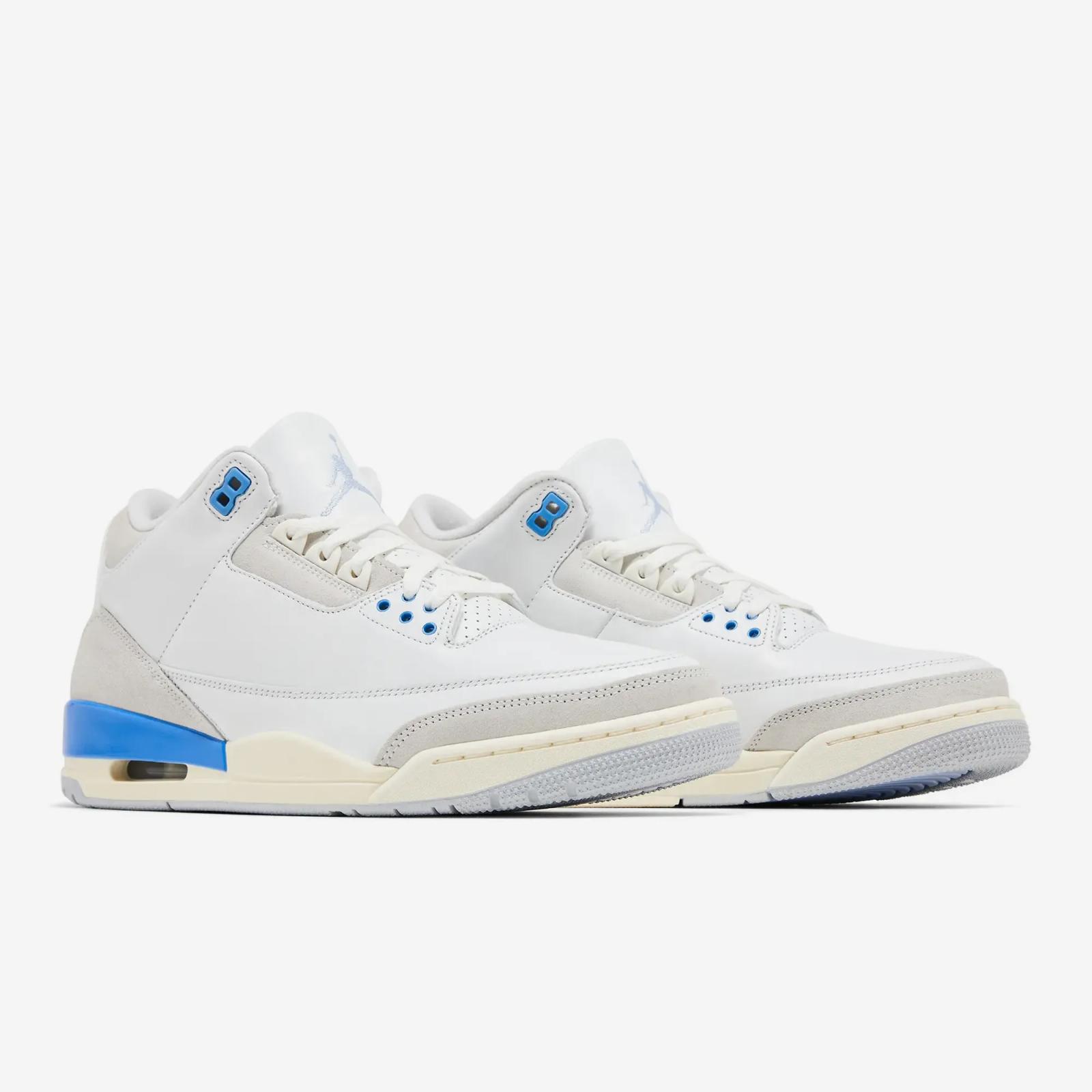 Air Jordan 3 Retro Hydrogen Blue Lucky Shorts CT8532-101 Release Date 2025