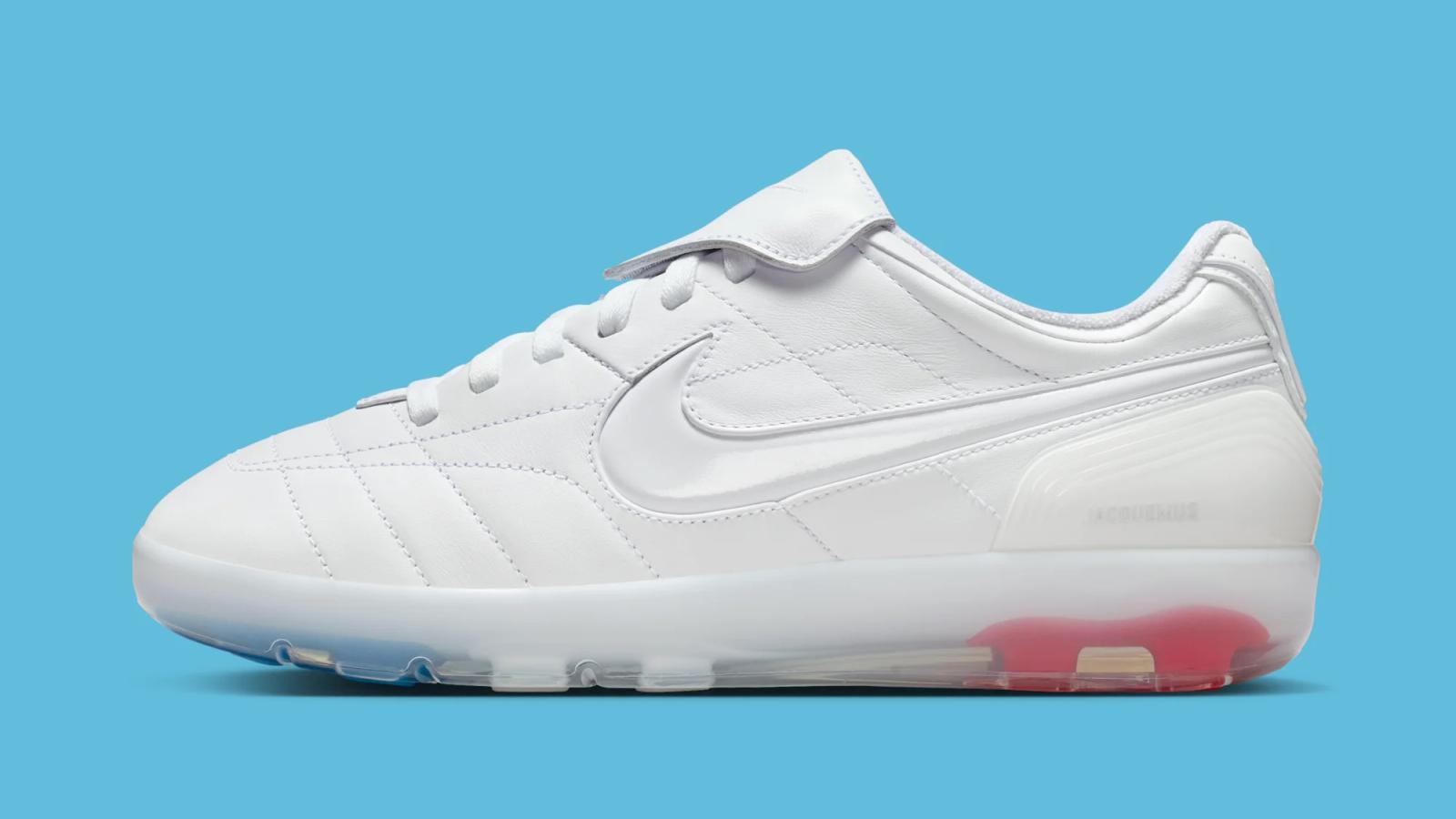 Jacquemus x Nike Cryo Shot "White & Clear" drops June 16th, 2026