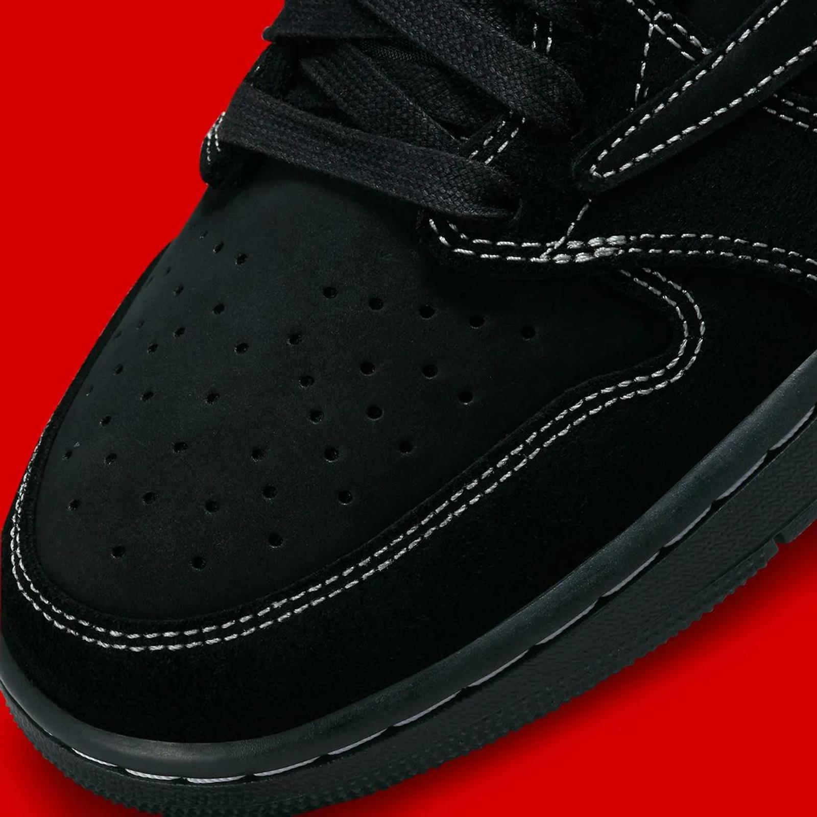 Air Jordan x Travis Scott 1 Low Black Phantom