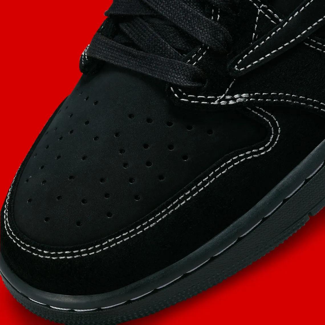 Air Jordan x Travis Scott 1 Low Black Phantom