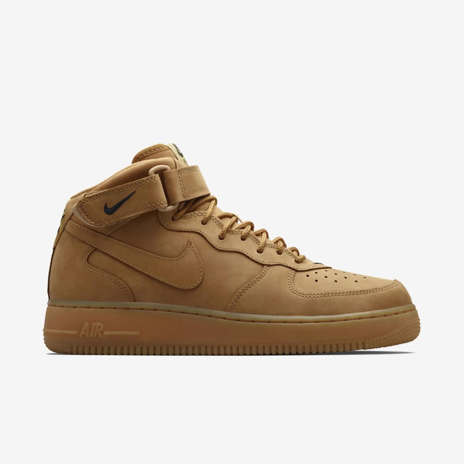 Nike Air Force 1 Mid Premium Flax 715889-200 Release Date 2025