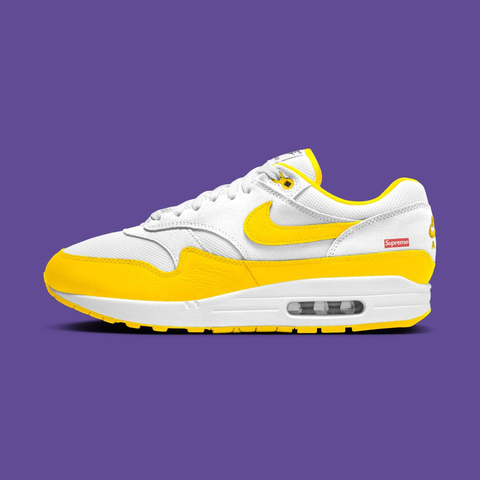 Supreme x Nike Air Max 1 '87 SP Speed Yellow HF8813-700
