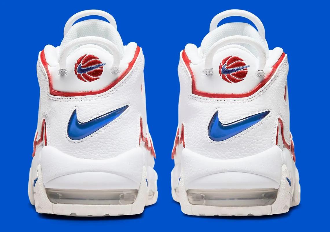 Nike Air More Uptempo 96 White Red Blue