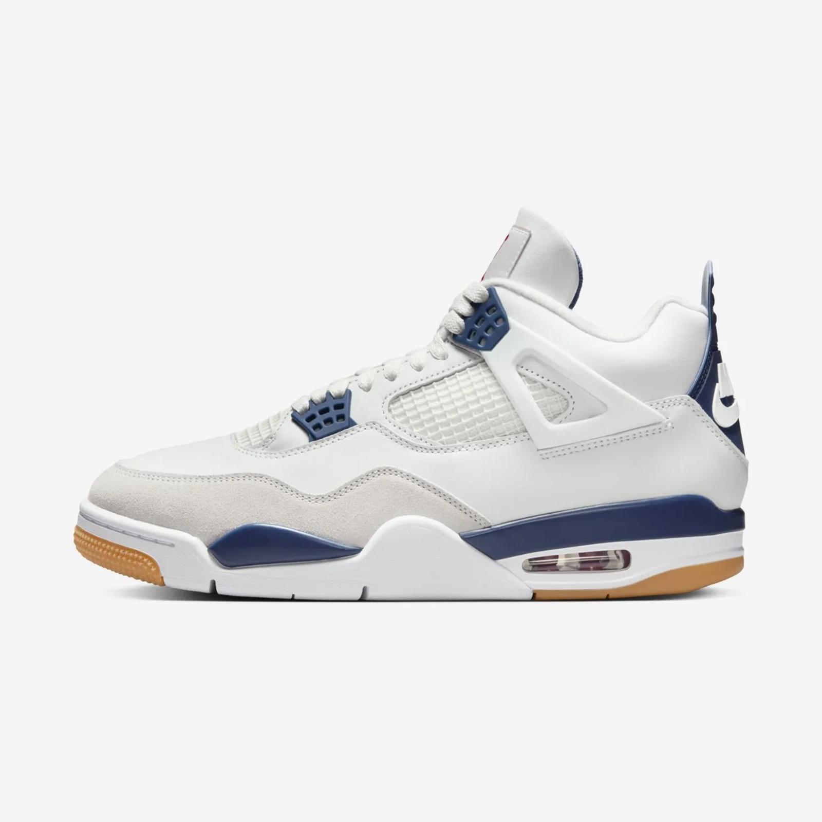 Nike SB x Air Jordan 4 Retro “White / Navy”
