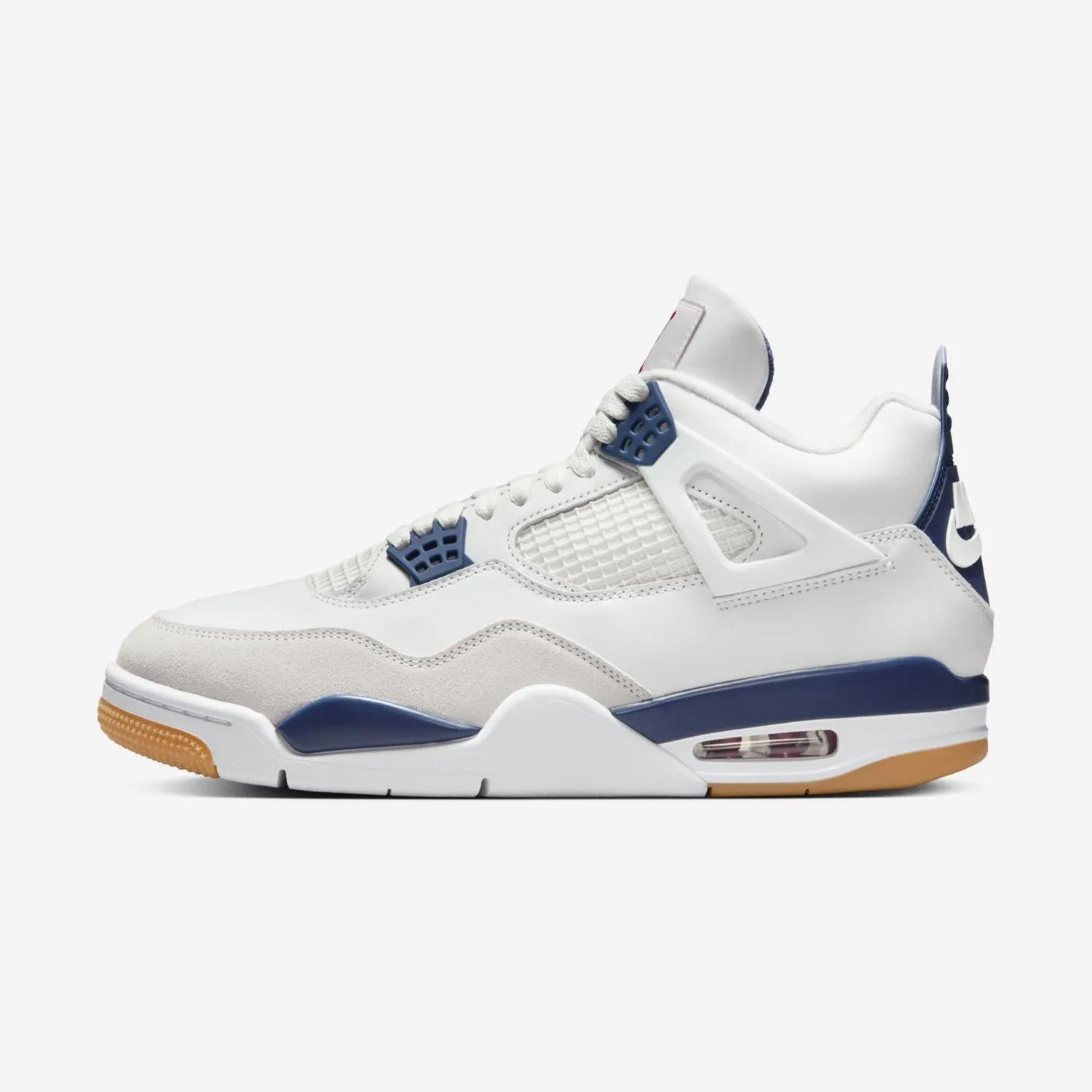 Nike SB x Air Jordan 4 Retro “White / Navy”