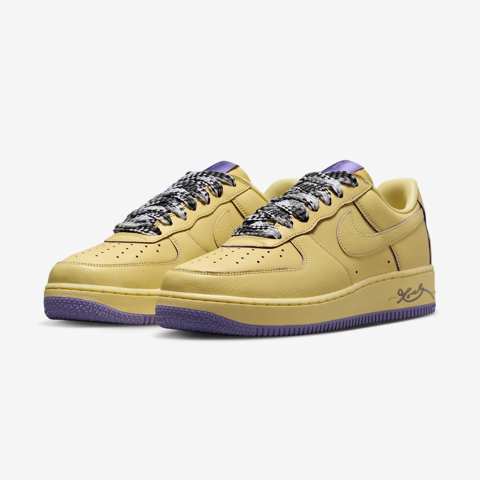 Kobe Bryant x Nike Air Force 1 Low Soft Yellow HV9408-700 Release Date 2025