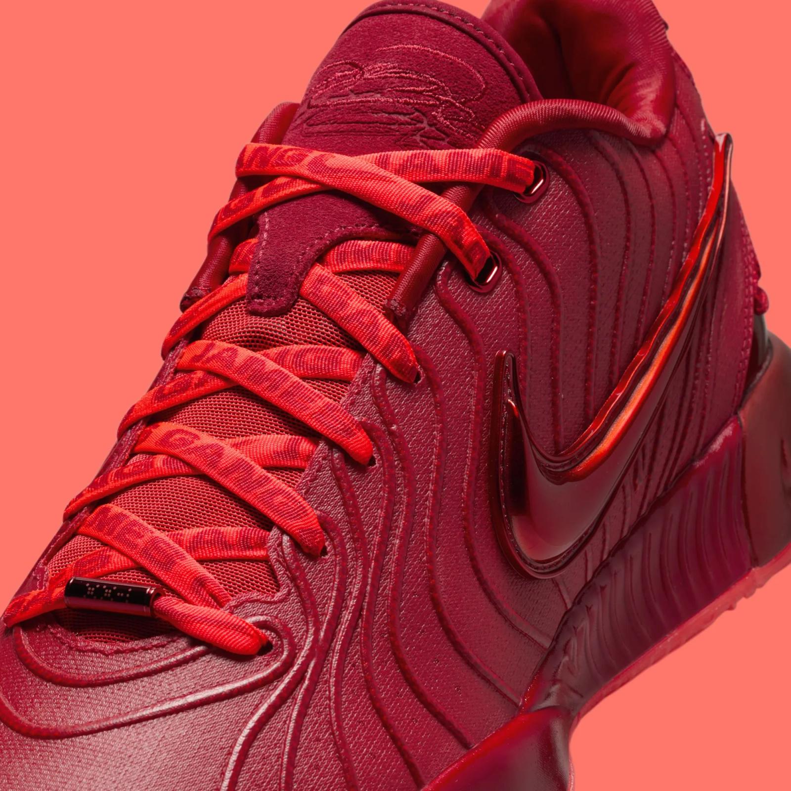 Nike LeBron 21 Bright Crimson / Gym Red HF5951-600