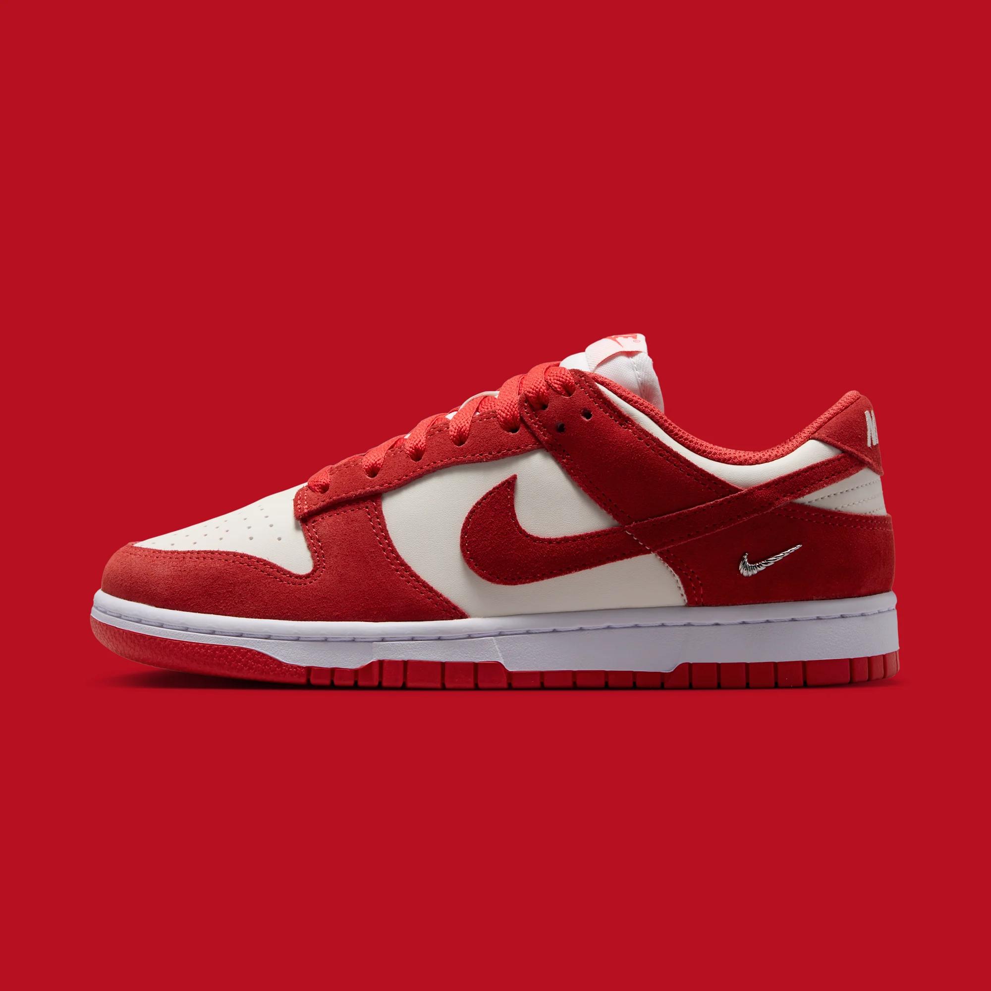 Nike Dunk Low "Sail & Light Crimson" drops in 2026