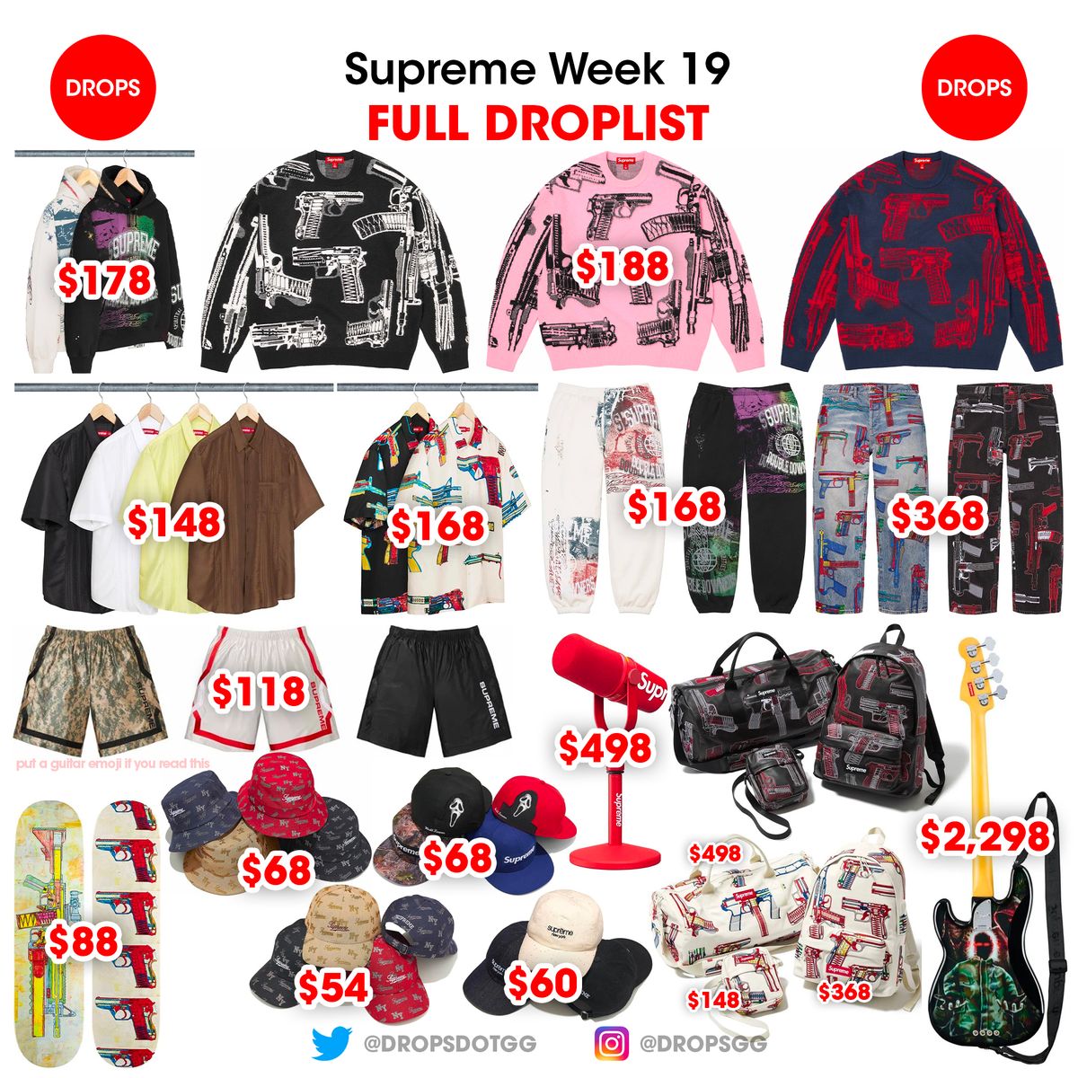 Supreme Spring / Summer 2026 - Week 19 Droplist Supreme Spring / Summer 2026 - Week 19 Droplist