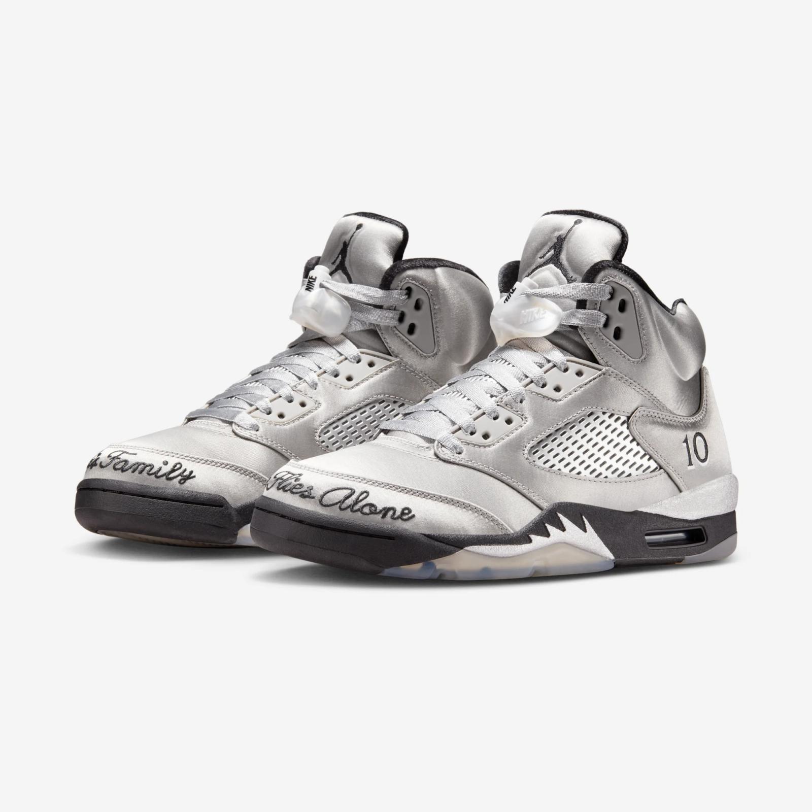Air Jordan 5 Retro Wings Medium Grey Black Metallic Silver IO2038-001 Release Date Fall 2025
