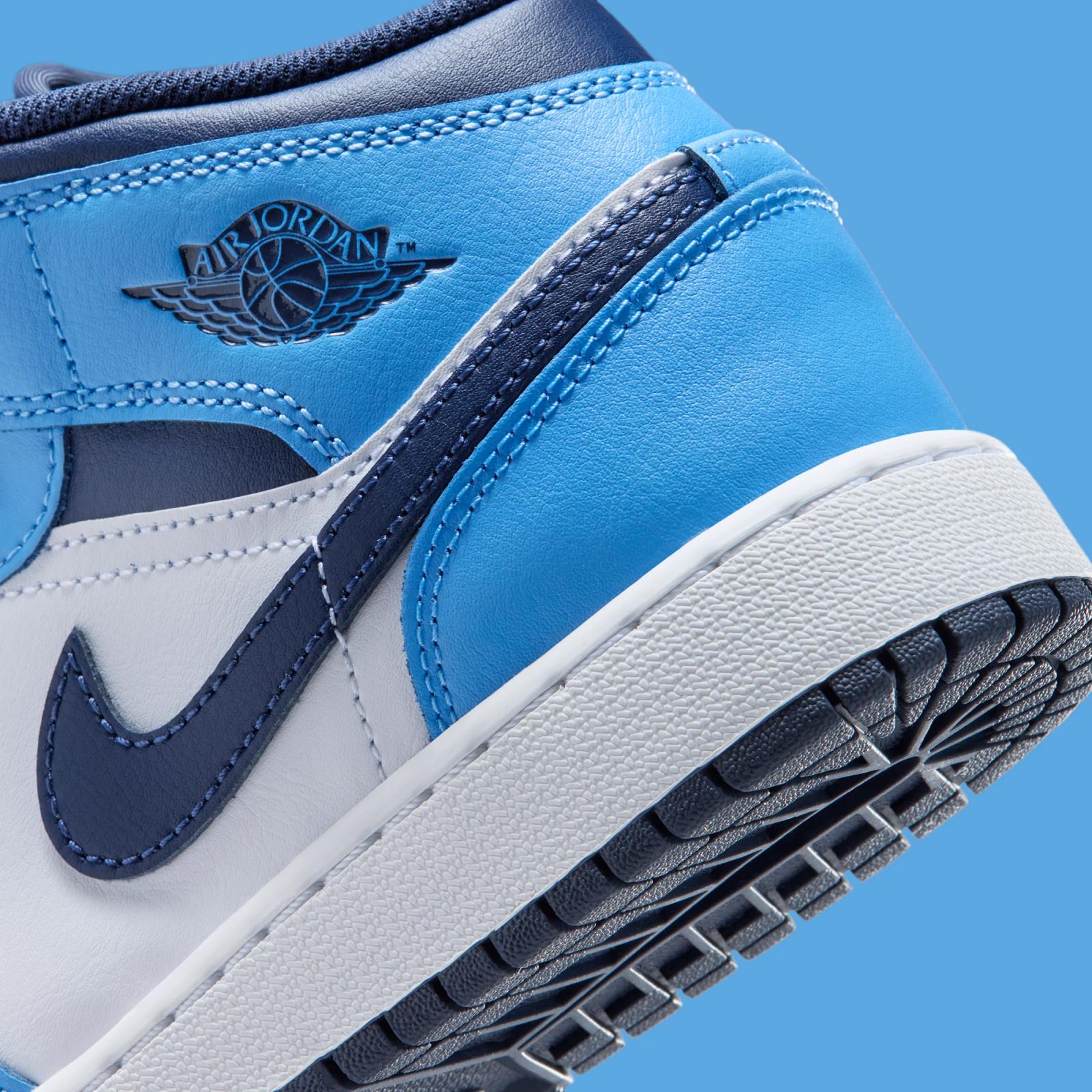 Air Jordan 1 Mid GS "University Blue" drops May 1, 2026
