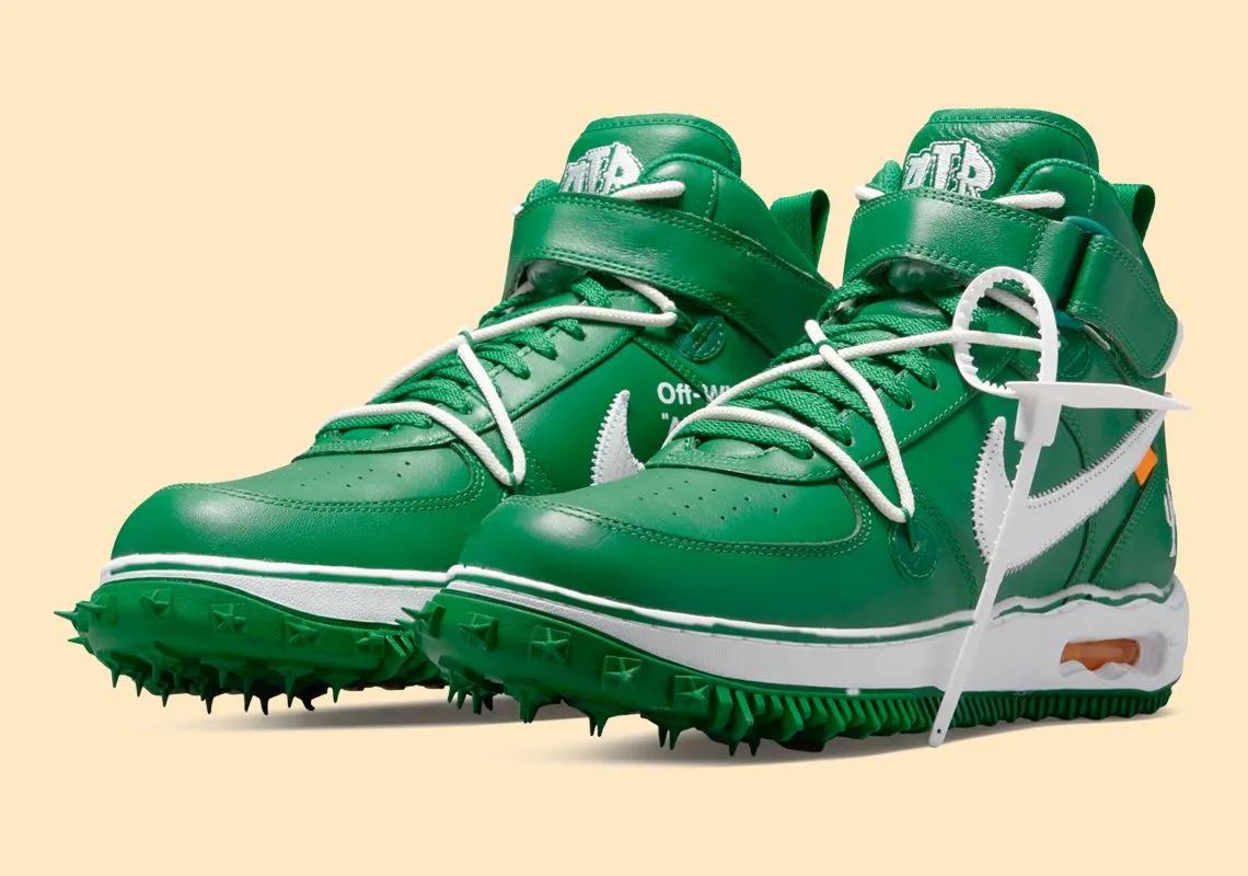 Nike x Off-White Air Force 1 Mid Pine Green