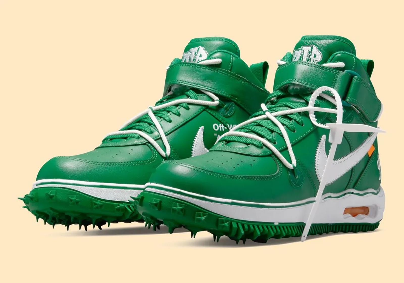 Nike x Off-White Air Force 1 Mid Pine Green