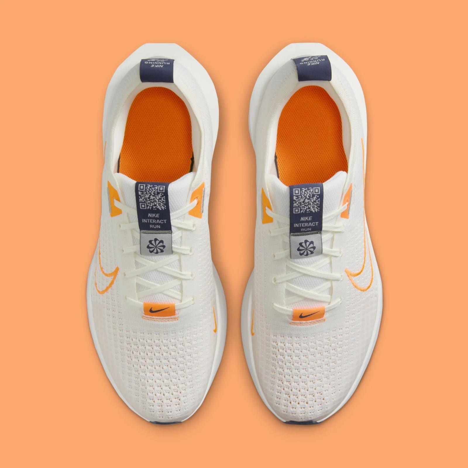 Nike Interact Run "White / Total Orange" FD2291-103