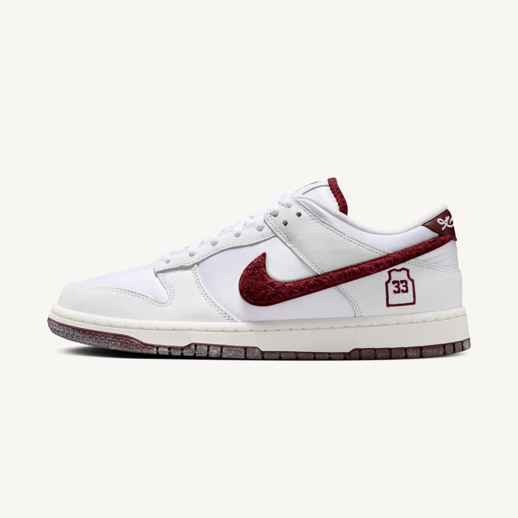 Kobe Bryant x Nike Dunk Low “White / Team Red”