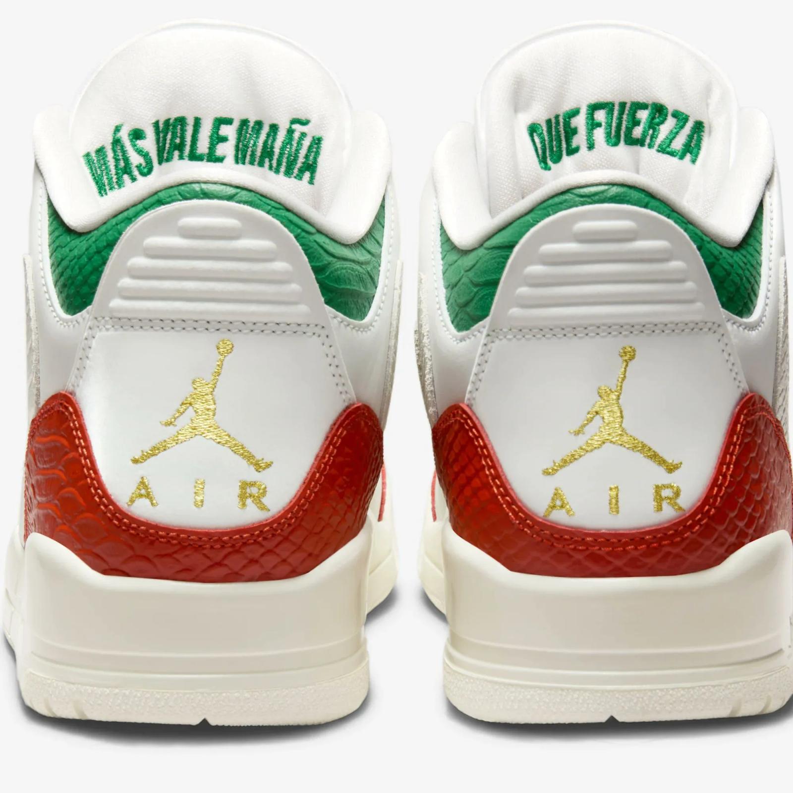 Air Jordan 3 Retro MEX Summit White IO1752-100 Release Date