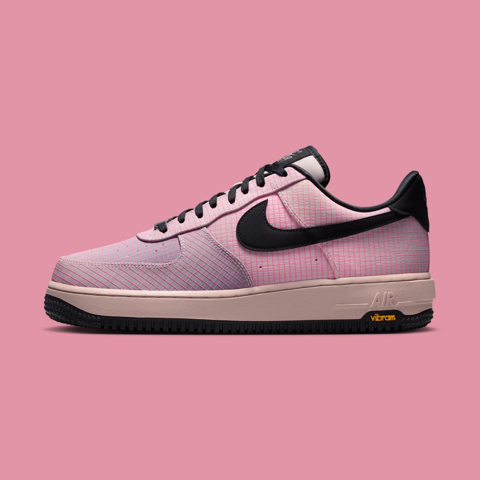 Vibram x Nike Air Force 1 Low LX "Pink" drops April 1st, 2026