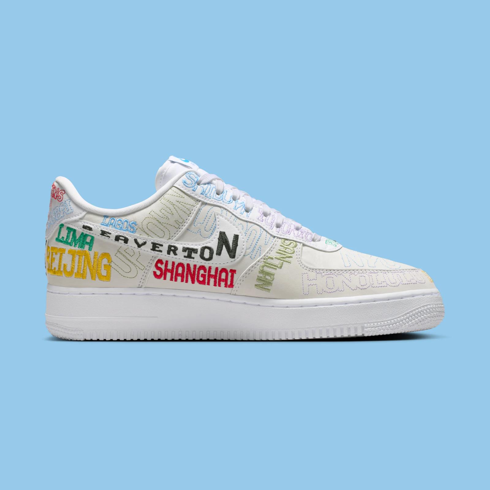 Nike Air Force 1 Low "On Tour White" drops May 1st, 2026