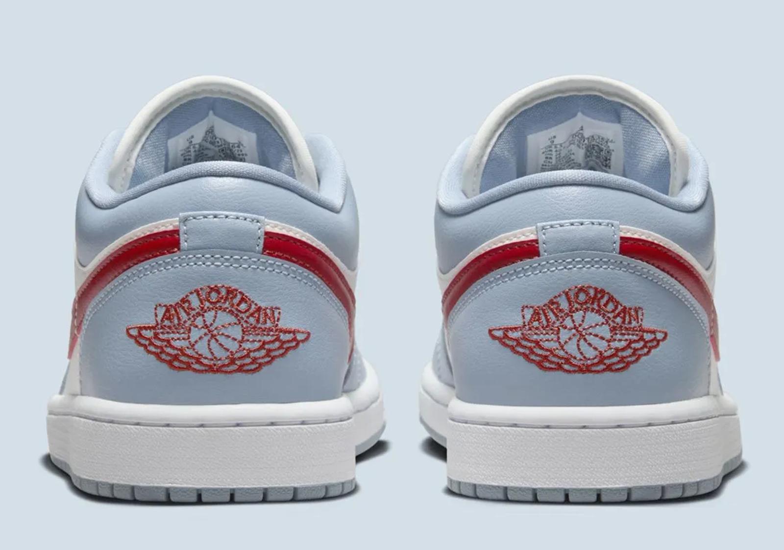 Air Jordan 1 Low Blue Grey