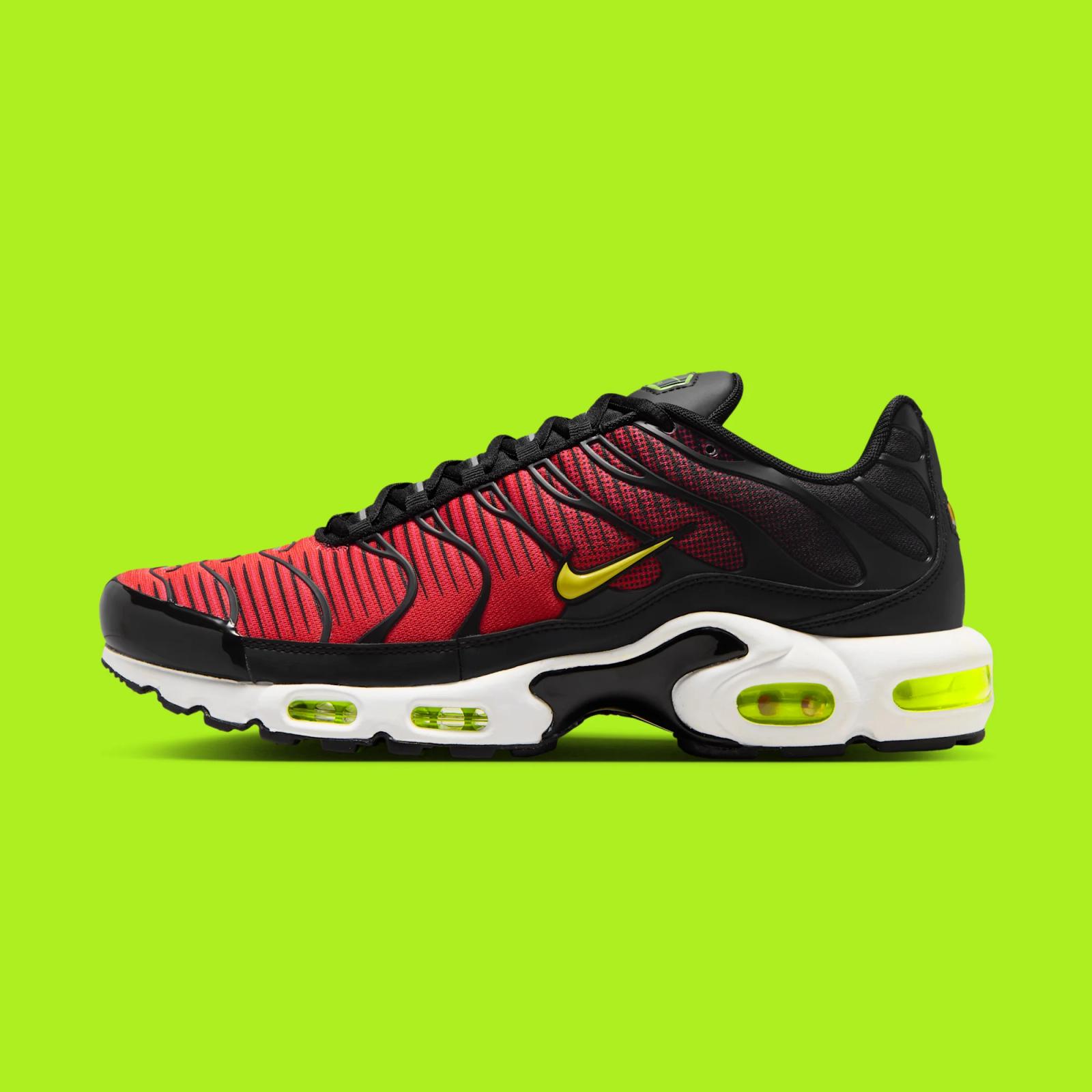 Nike Air Max Plus "Opti Yellow & Light Crimson" drops in 2026