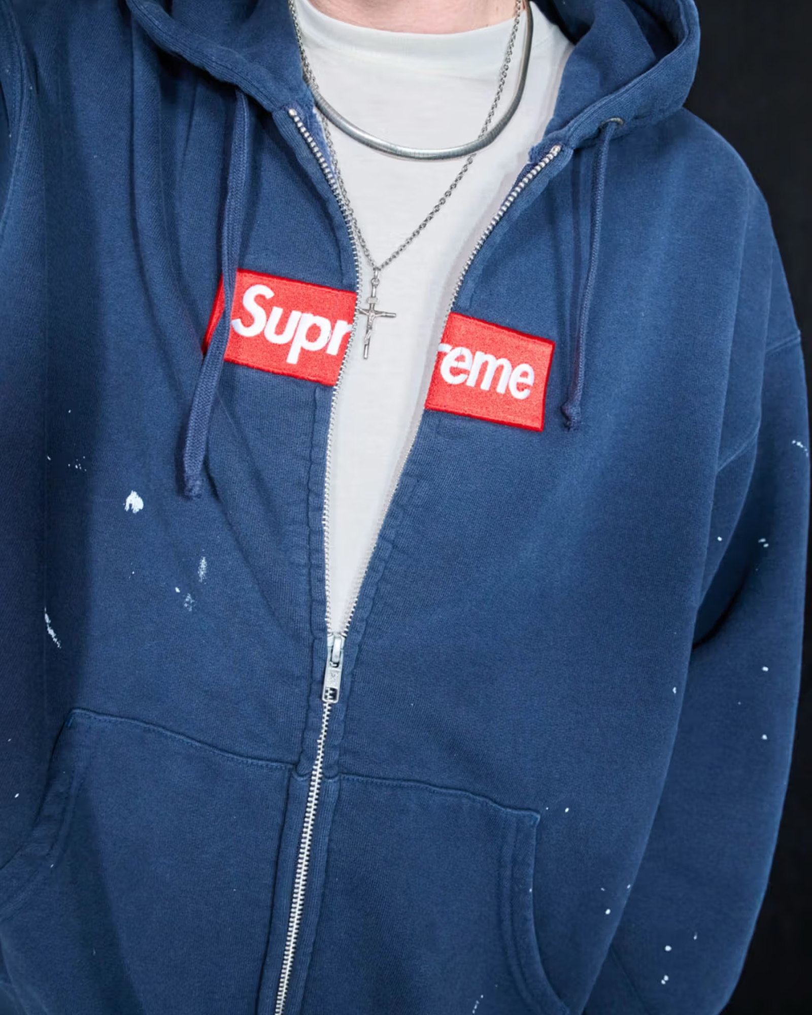 Supreme x Maison Margiela MM6 Zip-Up Box Logo Hoodie releases March 19th, 2026