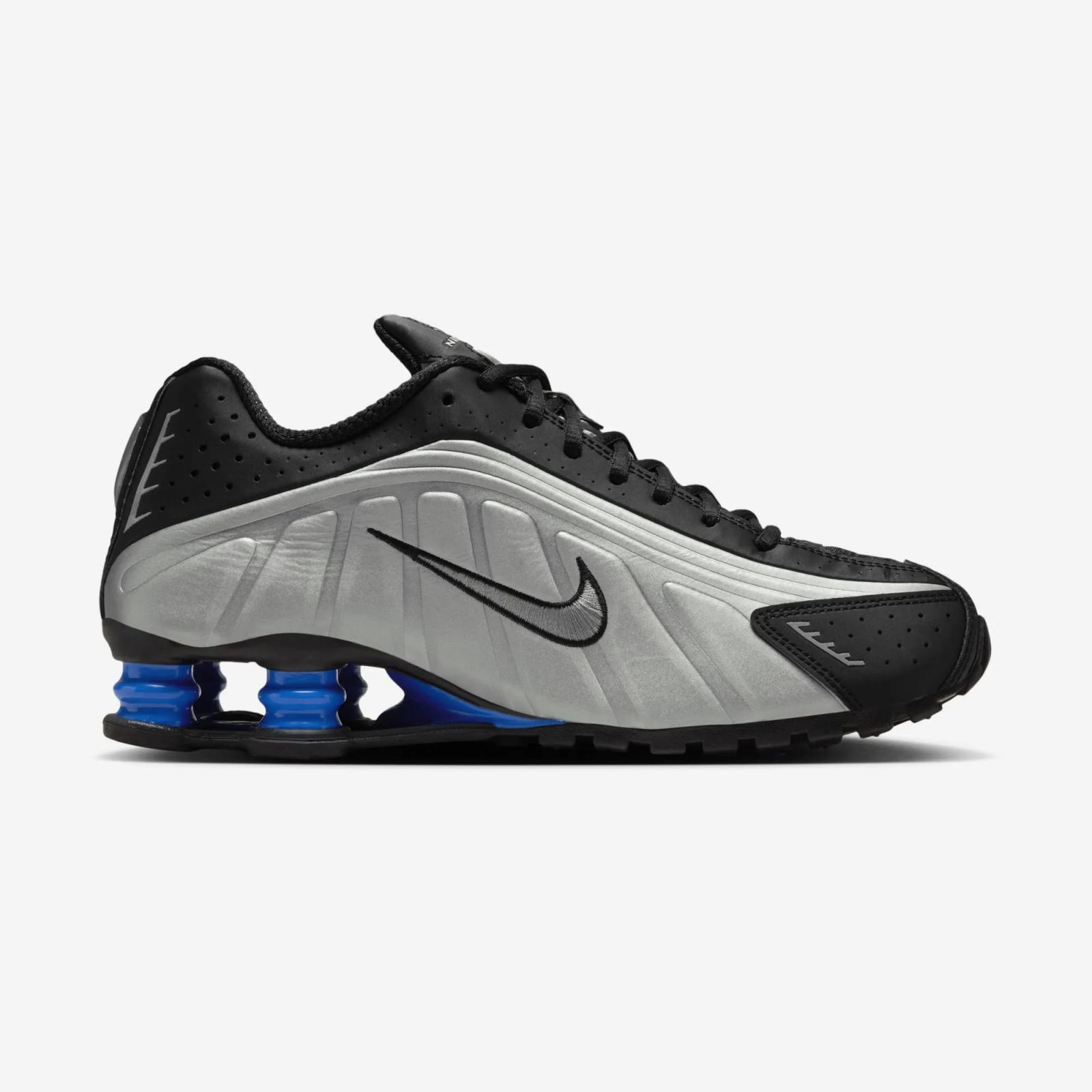 Nike Shox R4 Black / Metallic / Blue AR3565-006