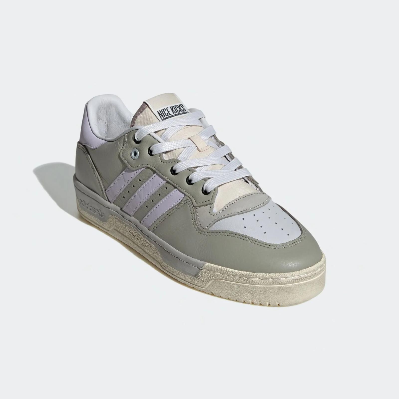Nice Kicks x Adidas Rivalry Low Grey Two IH2597