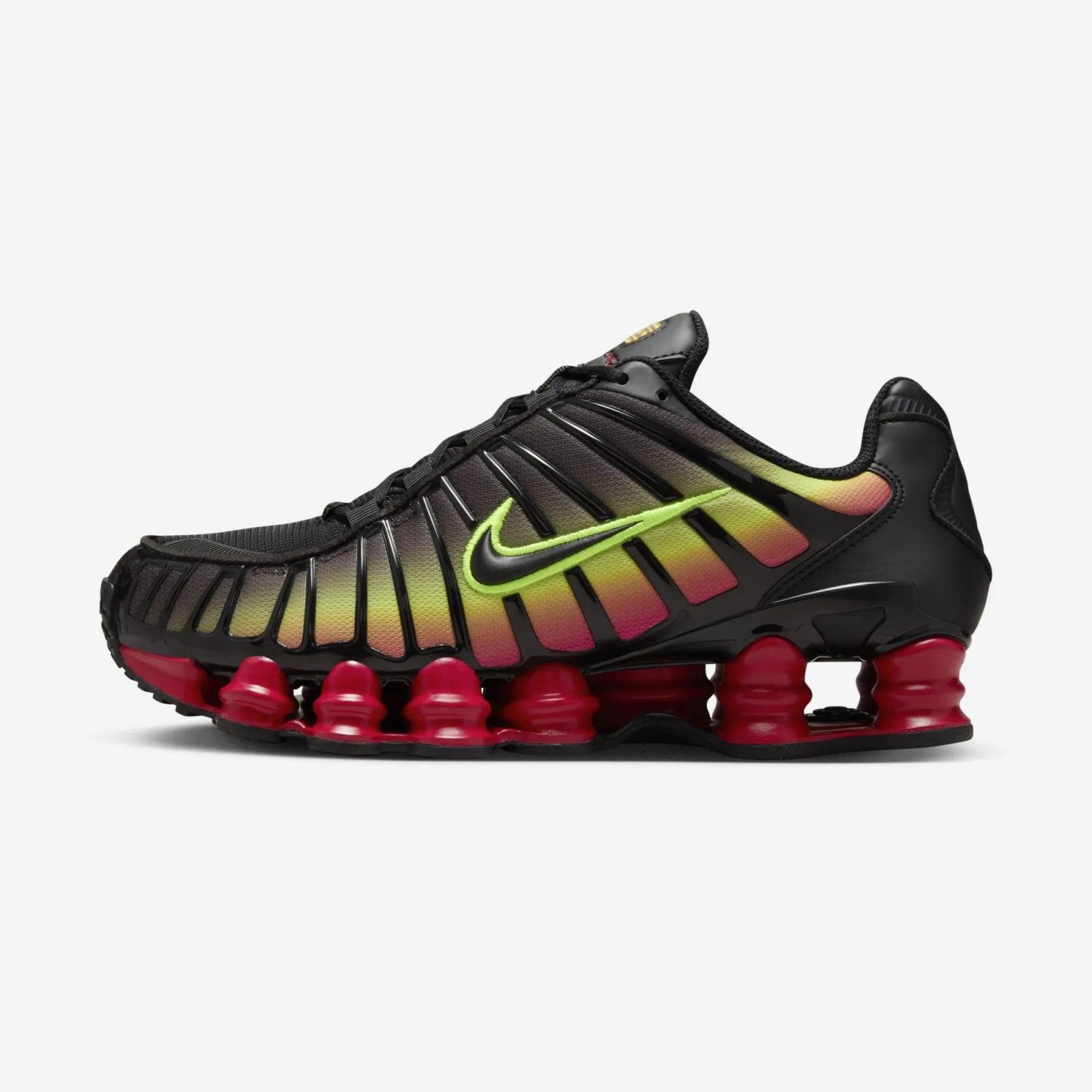 Nike Shox TL “Black / Volt / Fire Red”