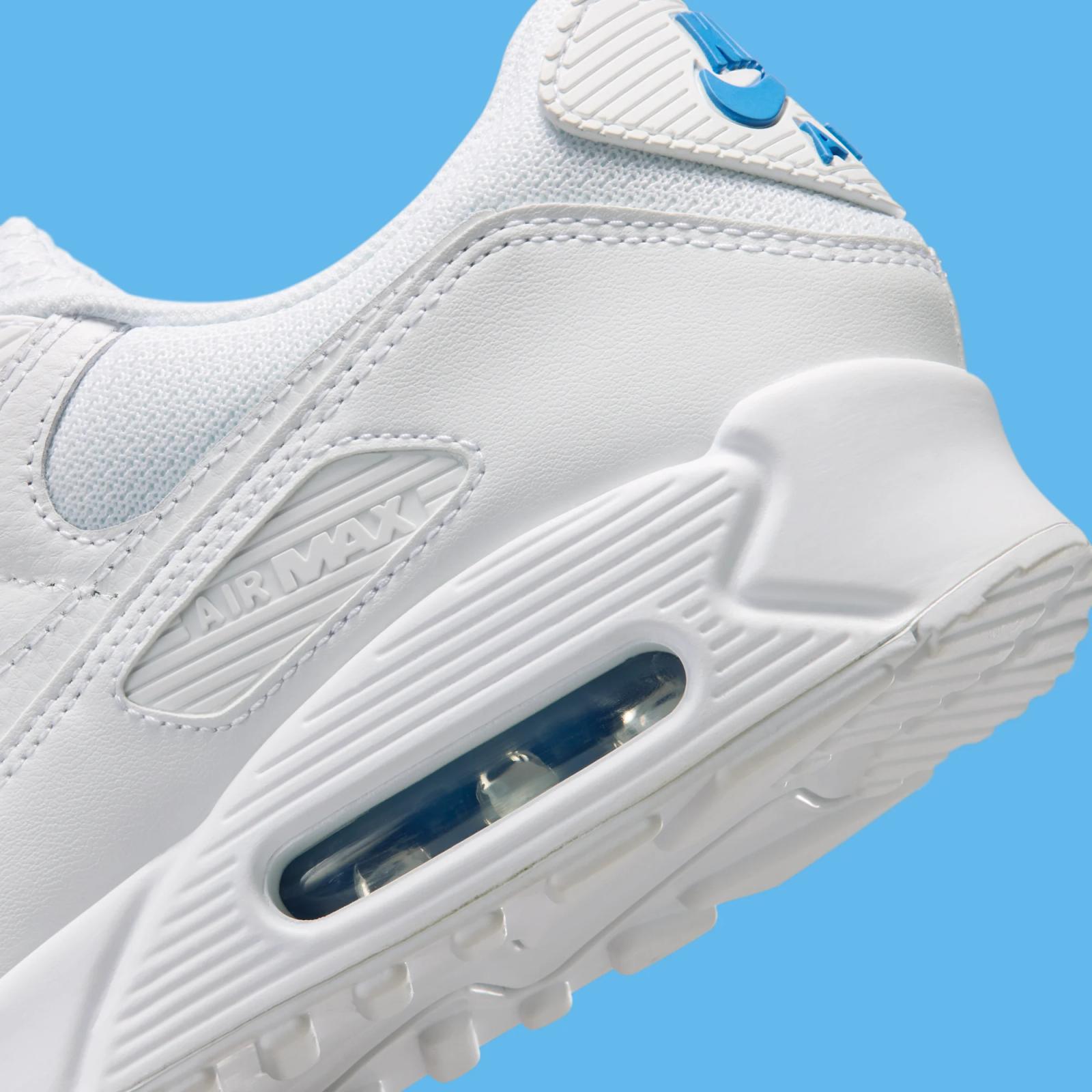 Nike Air Max 90 "White & Blue Crystal" drops May 1st, 2026