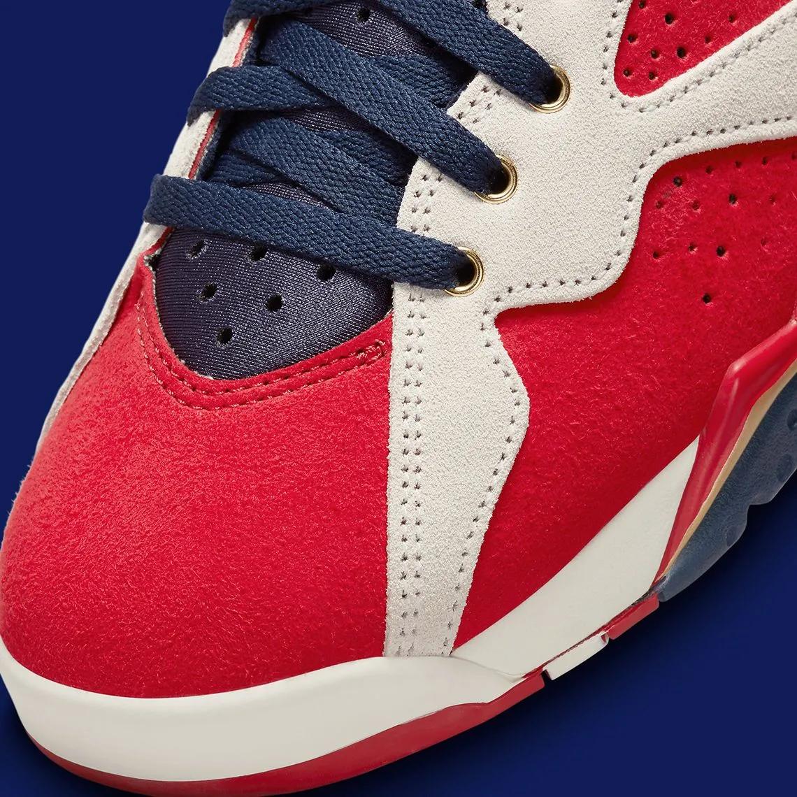 Air Jordan x Trophy Room 7 Retro True Red Obsidian