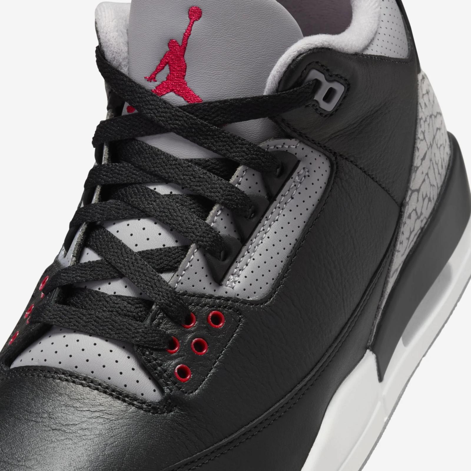 Air Jordan 3 Retro Black Cement Reimagined DN3707-010 Release Date 2024