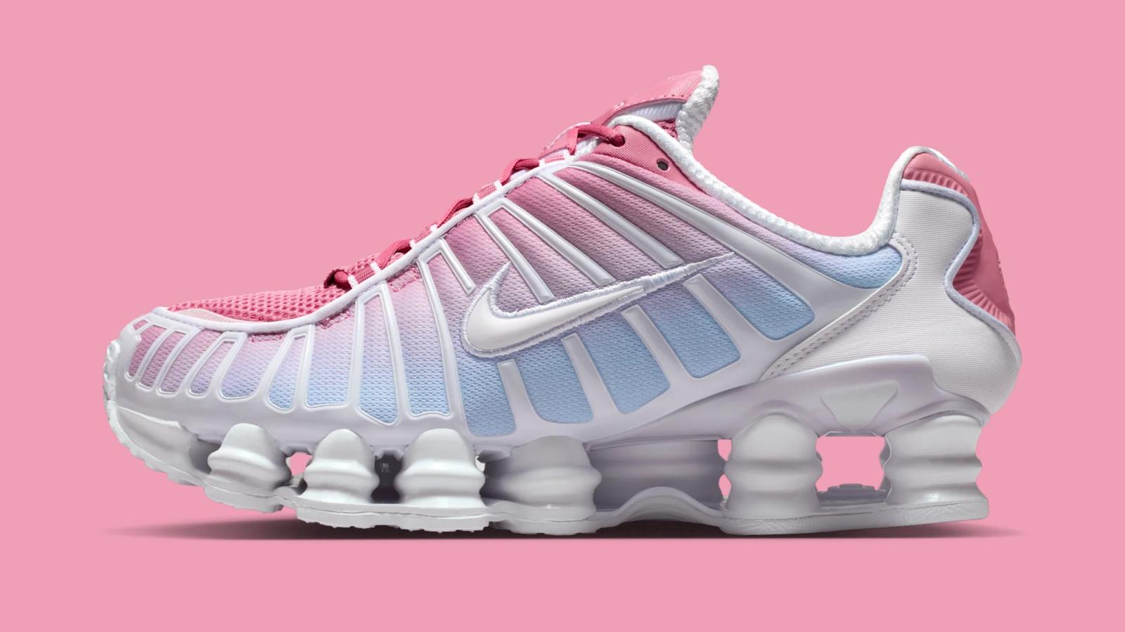 Nike Shox TL Fade W "Football Grey" drops in 2026