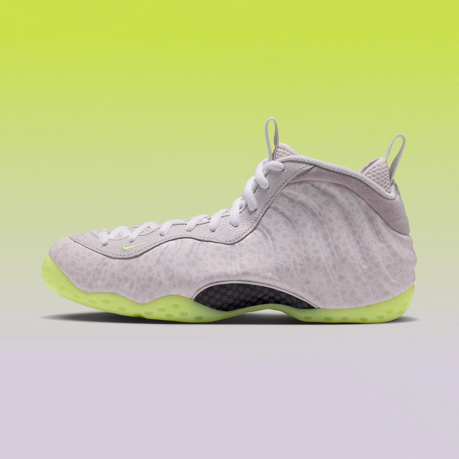 Nike Air Foamposite One "Phantom & Barely Volt" releasing in 2026