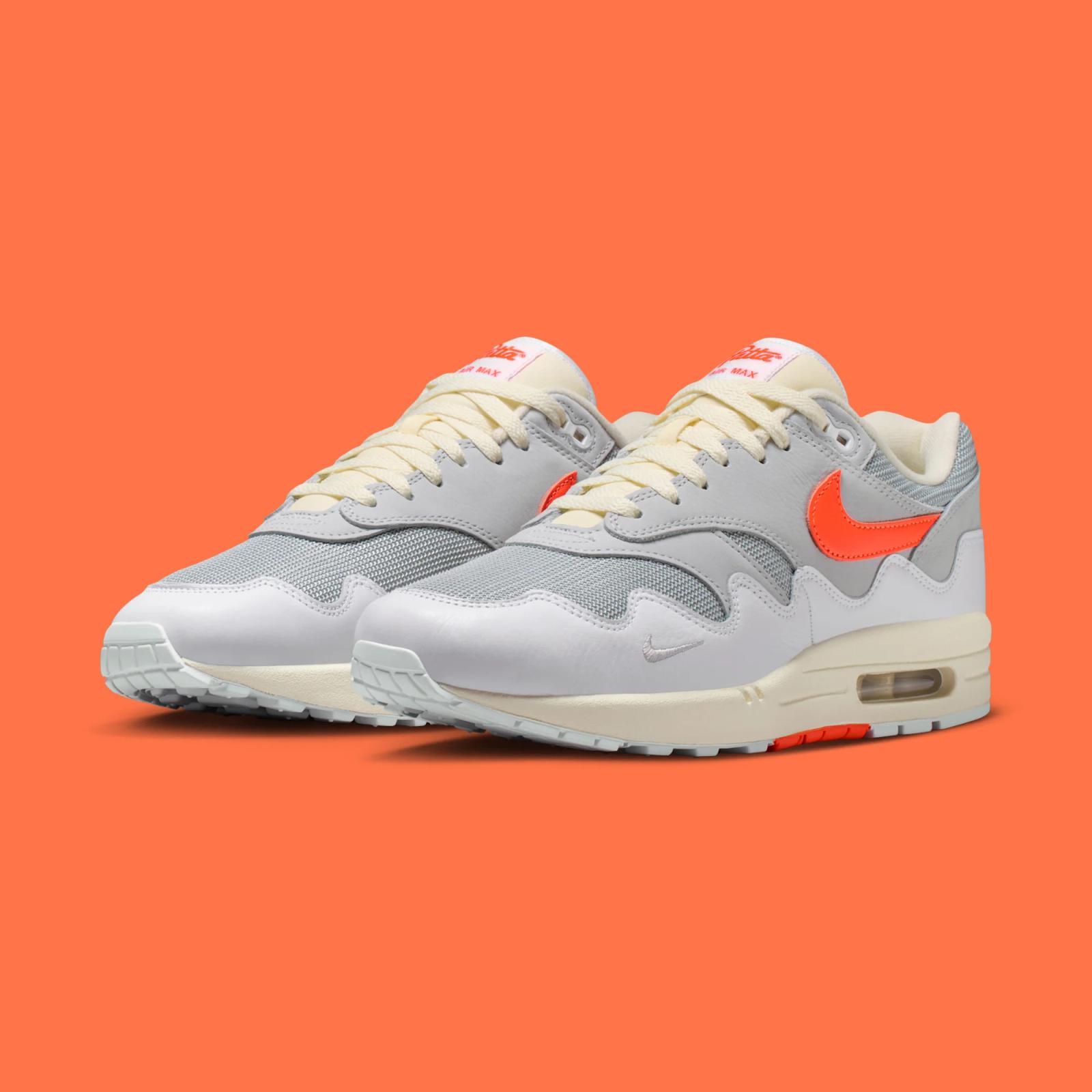 Patta x Nike Air Max 1 "Hyper Crimson" official image 5