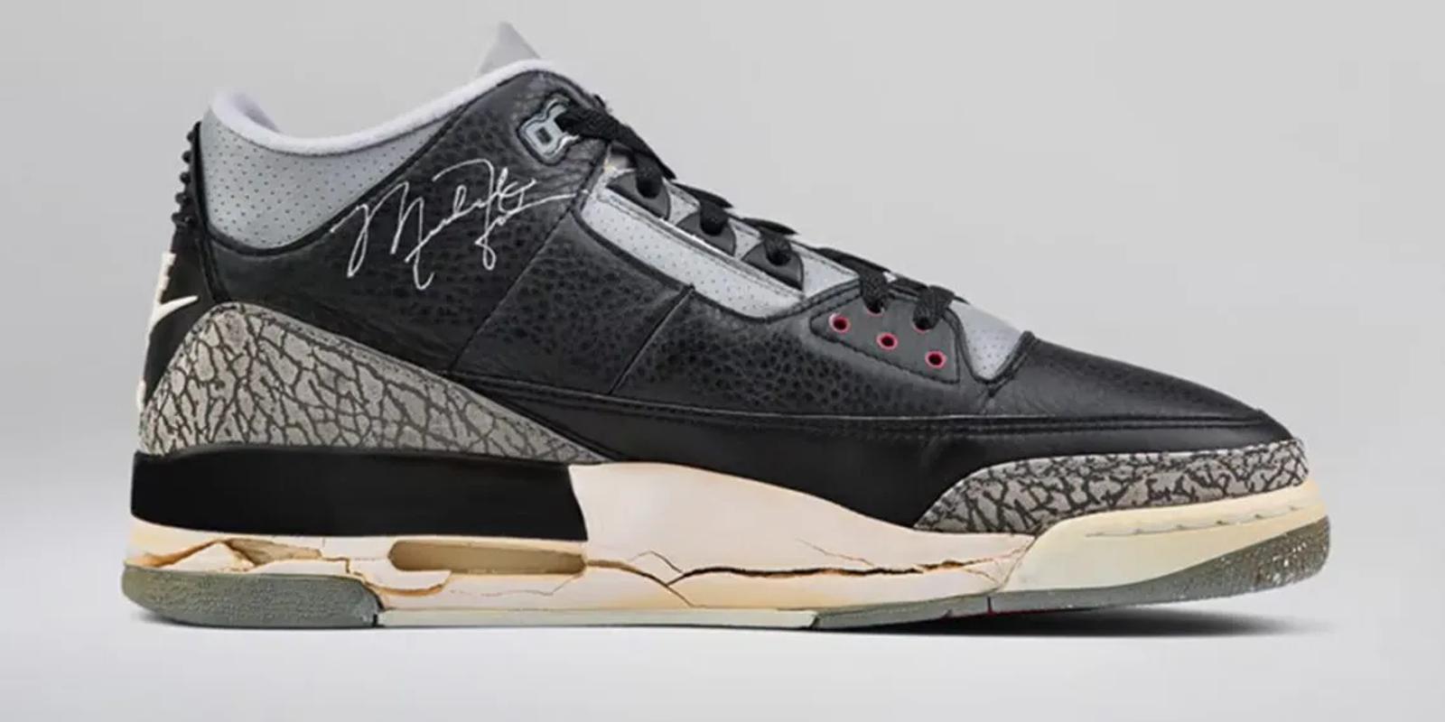 Air Jordan 3 Black Cement 1988 Black / Cement Grey 4365