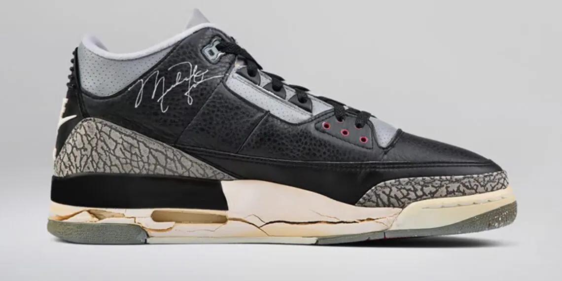 Air Jordan 3 Black Cement 1988 Black / Cement Grey 4365