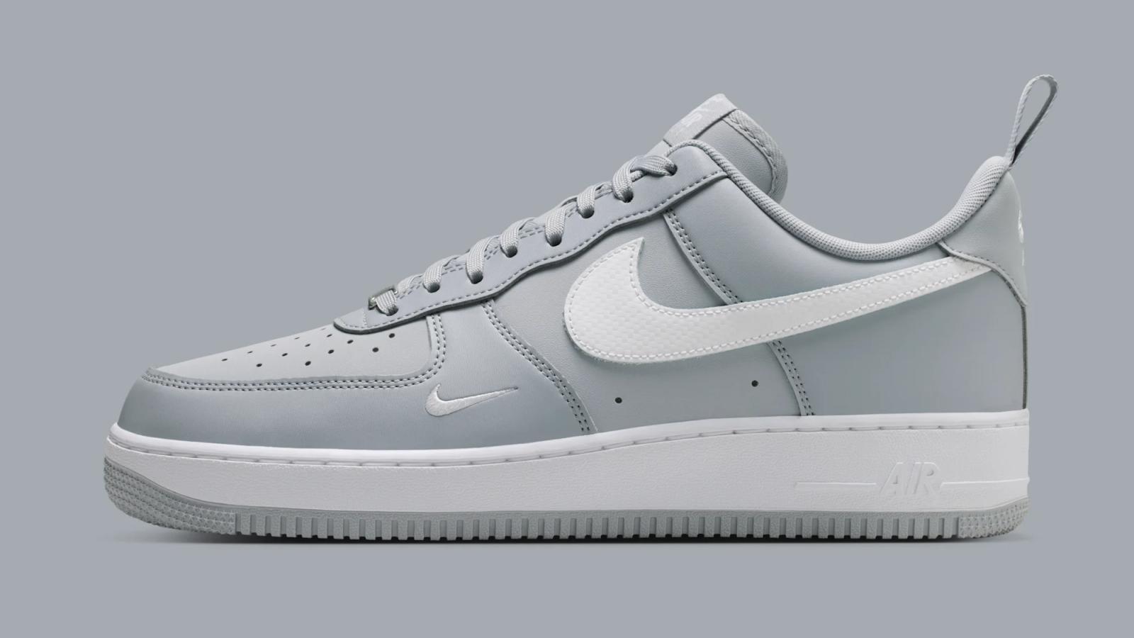 Nike Air Force 1 Low Tech "Wolf Grey" drops April 1st, 2026