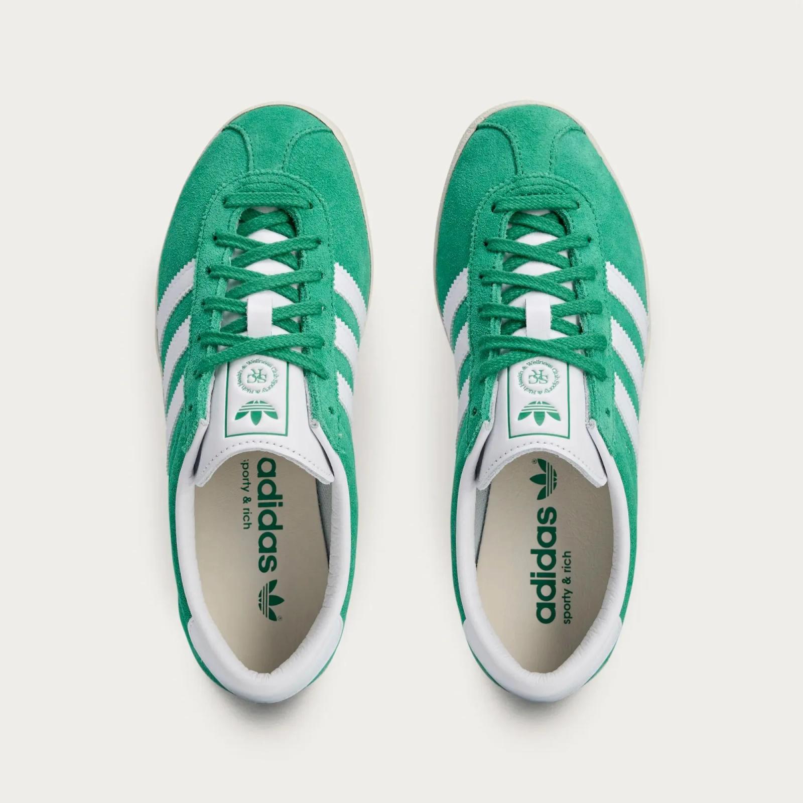 Sporty & Rich x Adidas Blanc Court Green JP8560 Release Date Summer 2025