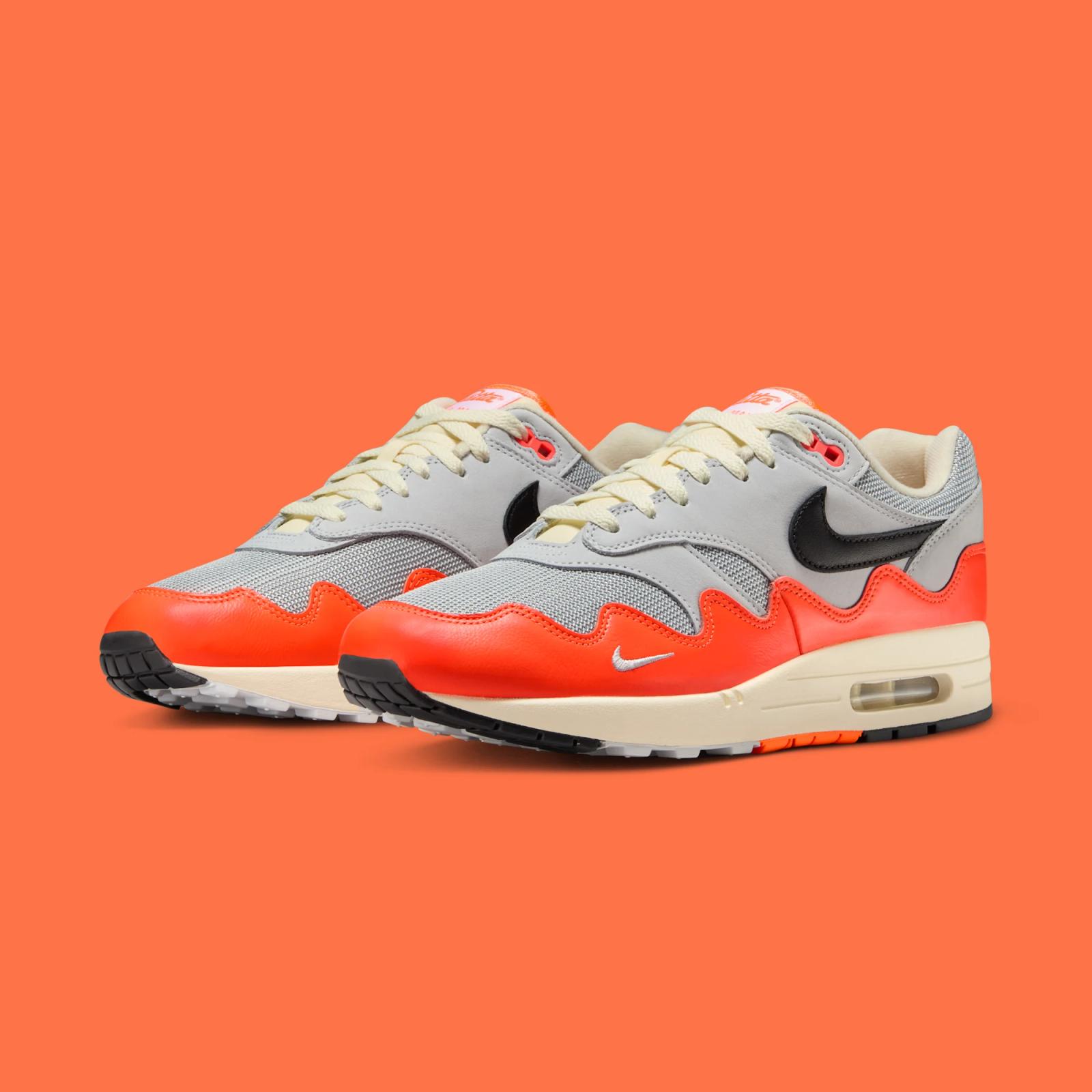 Patta x Nike Air Max 1 "Hyper Crimson" releasing in 2026