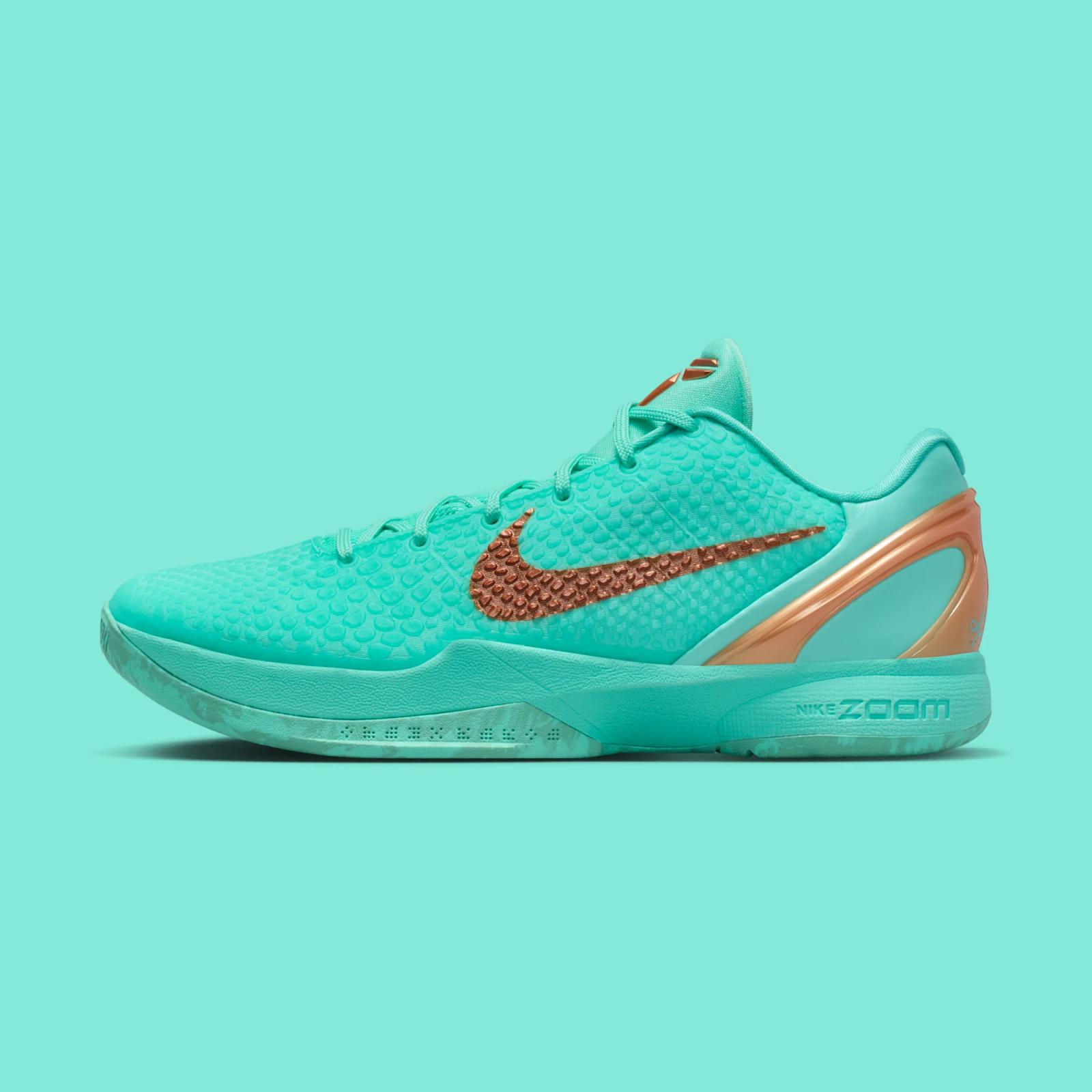 Jalen Brunson Nike Kobe 6 Protro “Hyper Turquoise” drops December 2025