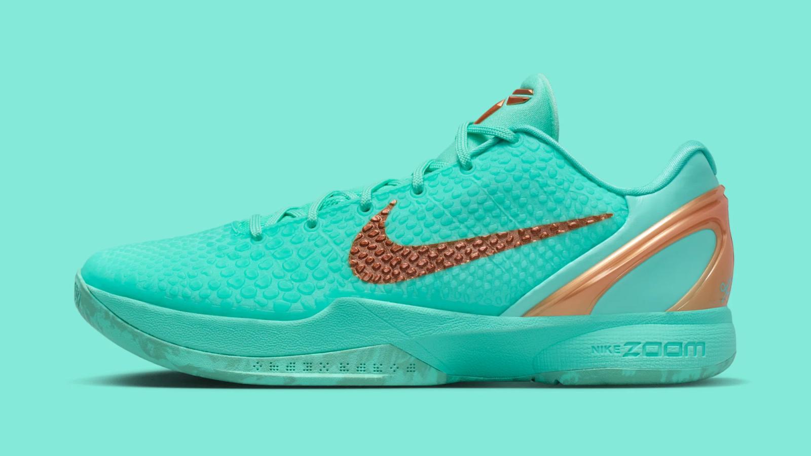 Jalen Brunson Nike Kobe 6 Protro “Hyper Turquoise” drops December 2025