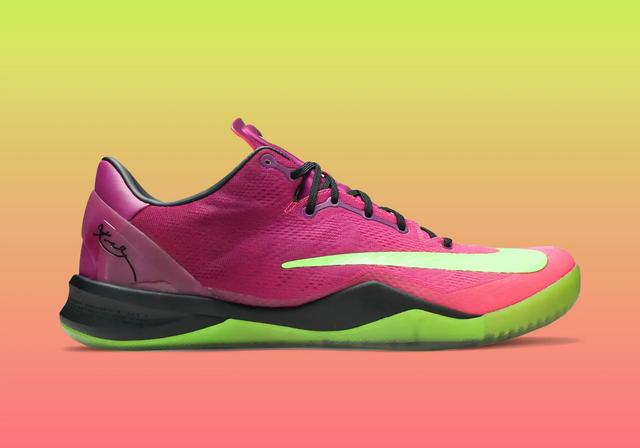 Nike Kobe 8 Protro "Mambacurial" Red Plum/Electric Green/Pink Flash