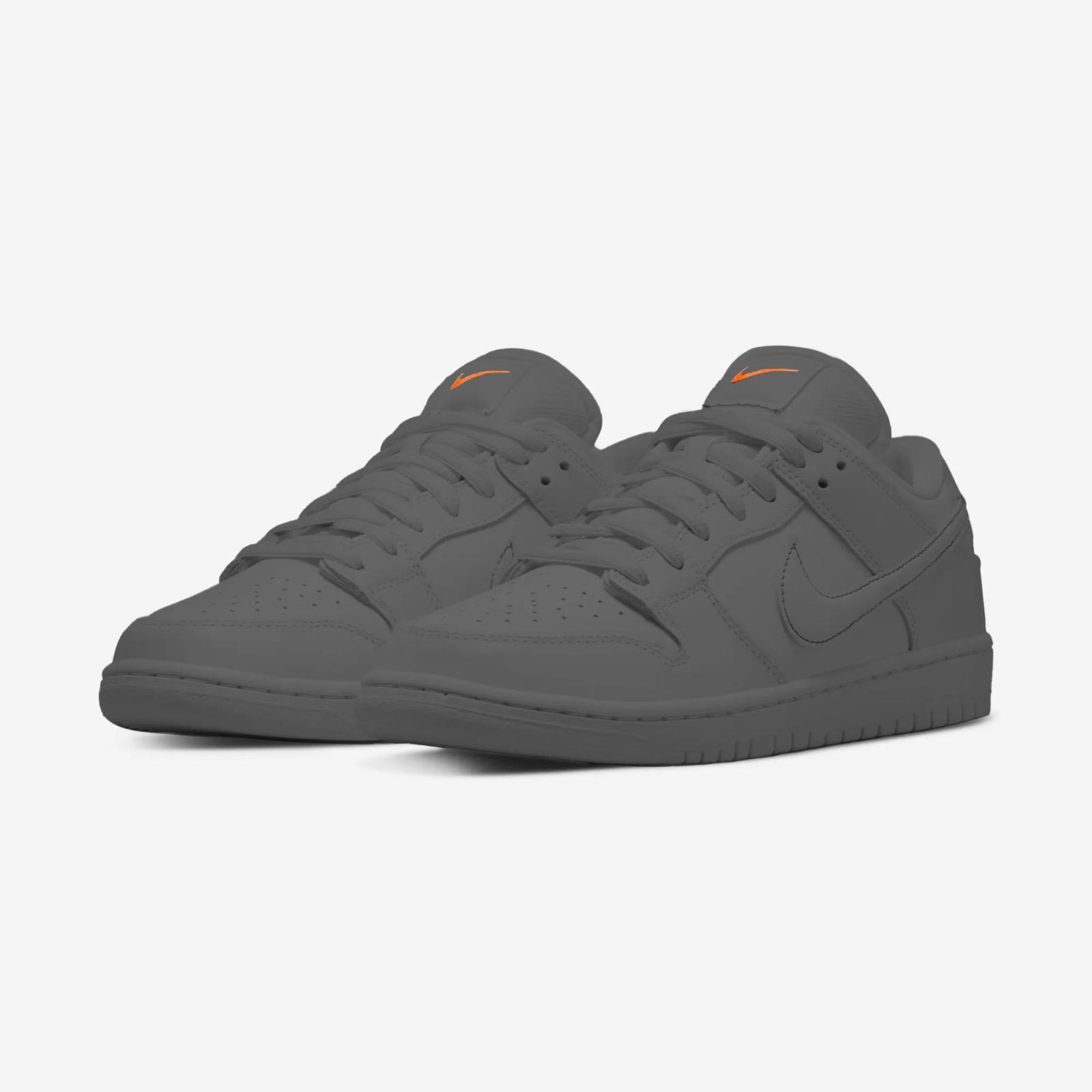 Nike SB Dunk Low Pro ISO Triple Black FJ1674-001
